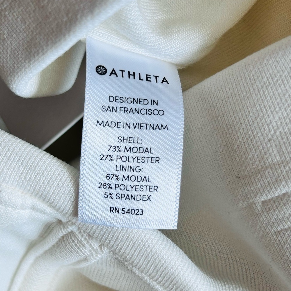 ATHLETA Serenity Skirt Color Salt size M Athletic Tennis NWT - Picture 10 of 11